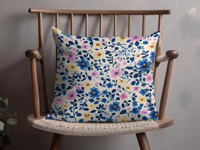 Spring Ditsy Floral Seamless Pattern Design Digital
