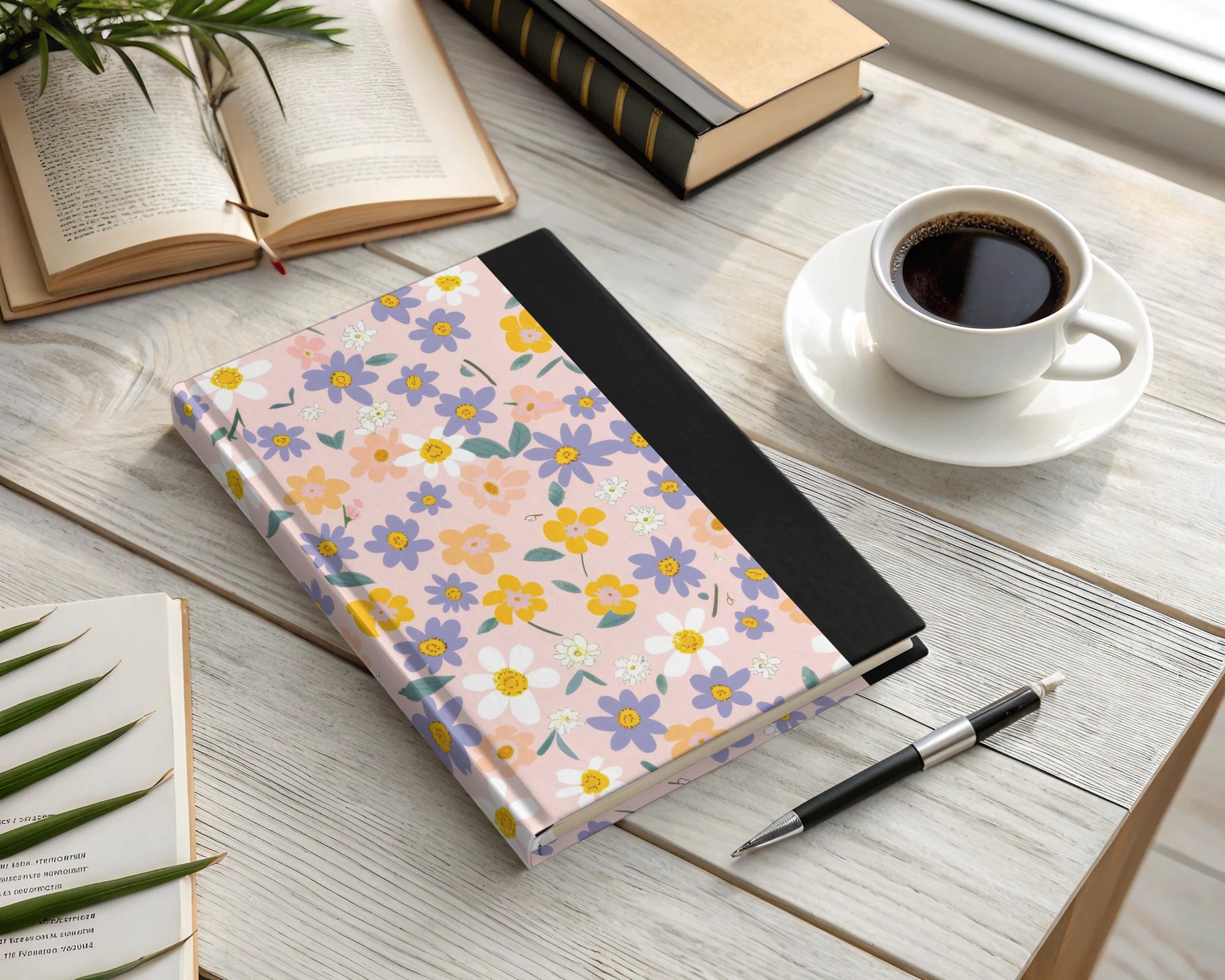 Spring Wildflowers Pattern Pastel Seamless Allover Pattern