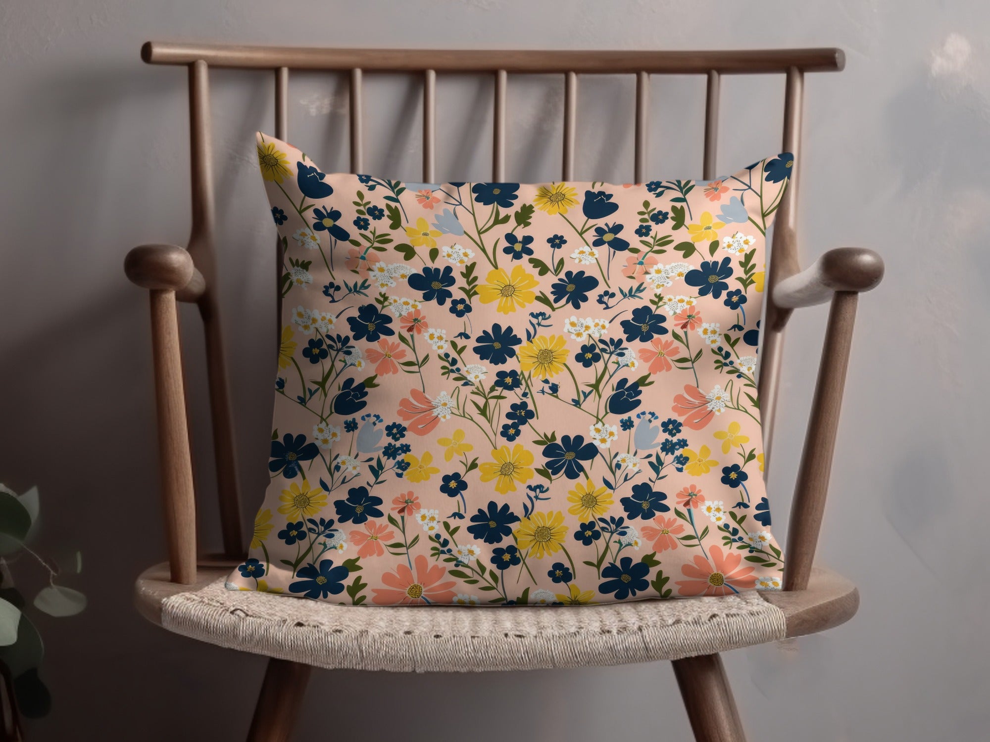 Spring Wildflowers Pattern Seamless Allover Pattern Download