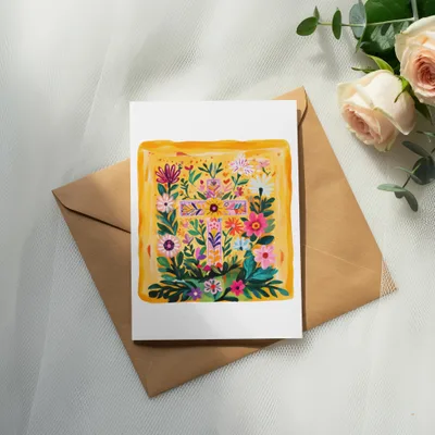 SVG Floral Cross PNG SVG Sublimation File, Preppy Clip Art, Christian Faith Art Digital Download, Vibrant Bohemian Flower Jesus Cross Graphic
