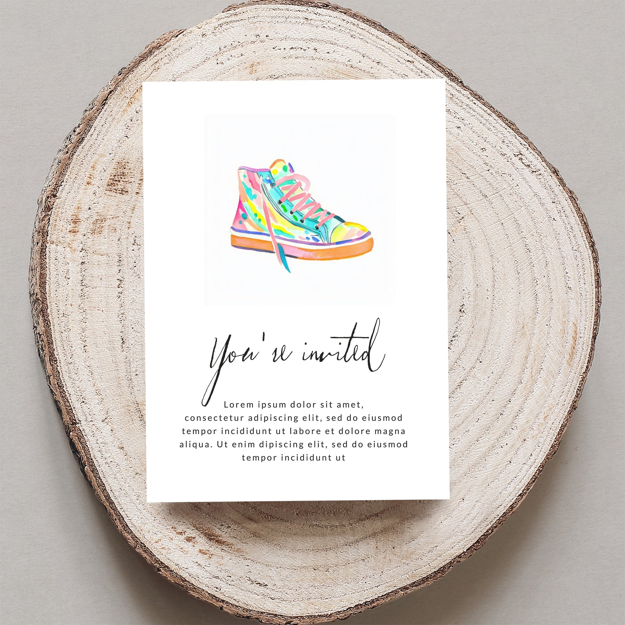 SVG Preppy Sneaker Clipart, Neon Pastel SVG, Trendy Shoe PNG, Vibrant Printable Sticker, Rainbow Aesthetic Art, Sublimation Design File