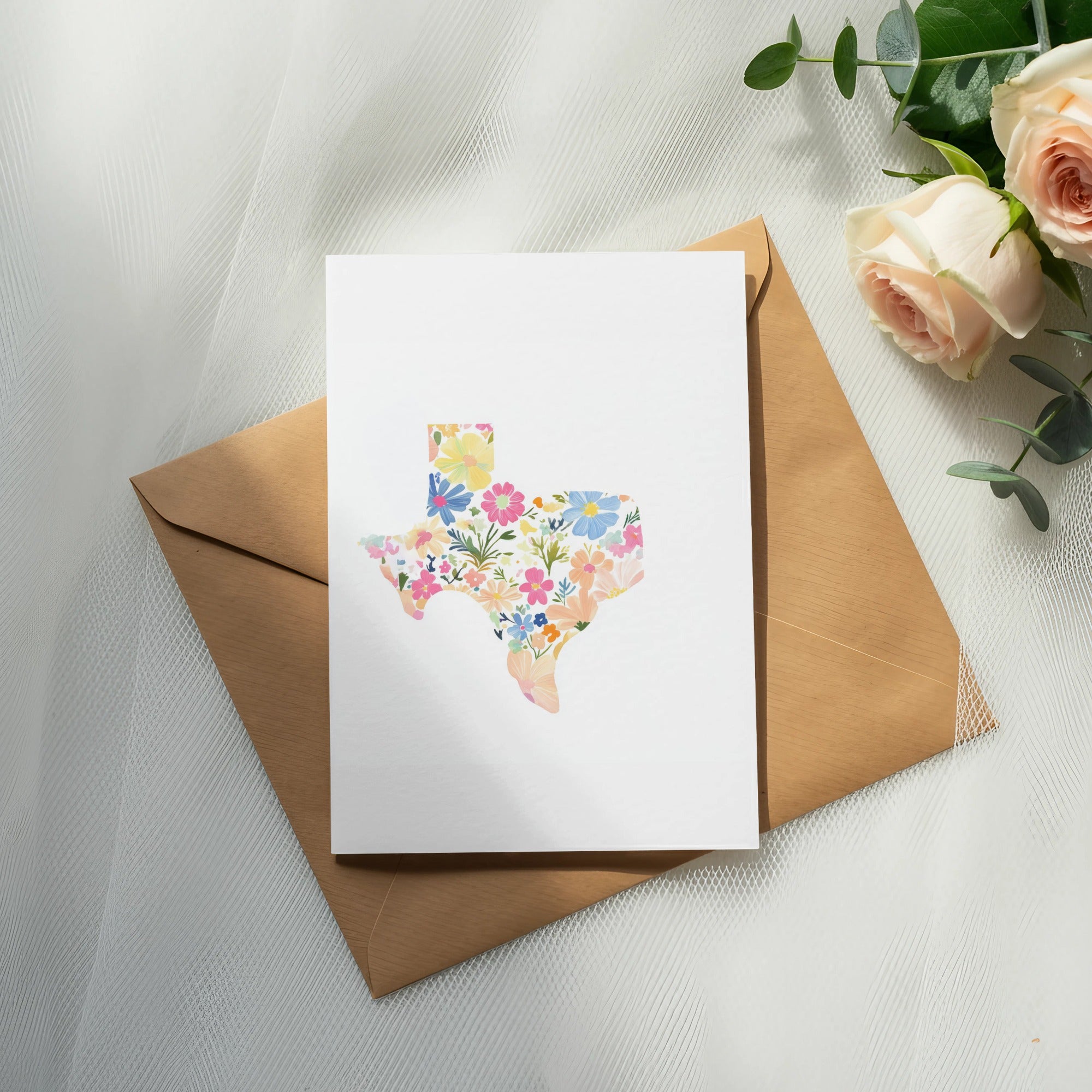 SVG Texas Floral PNG Digital, Preppy Clipart Commercial Use, Pastel Flower SVG, Vibrant Y2K Aesthetic Art, Digital Download