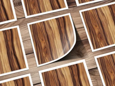 Textured Seamless Surface Pattern Wooden Texture Digital