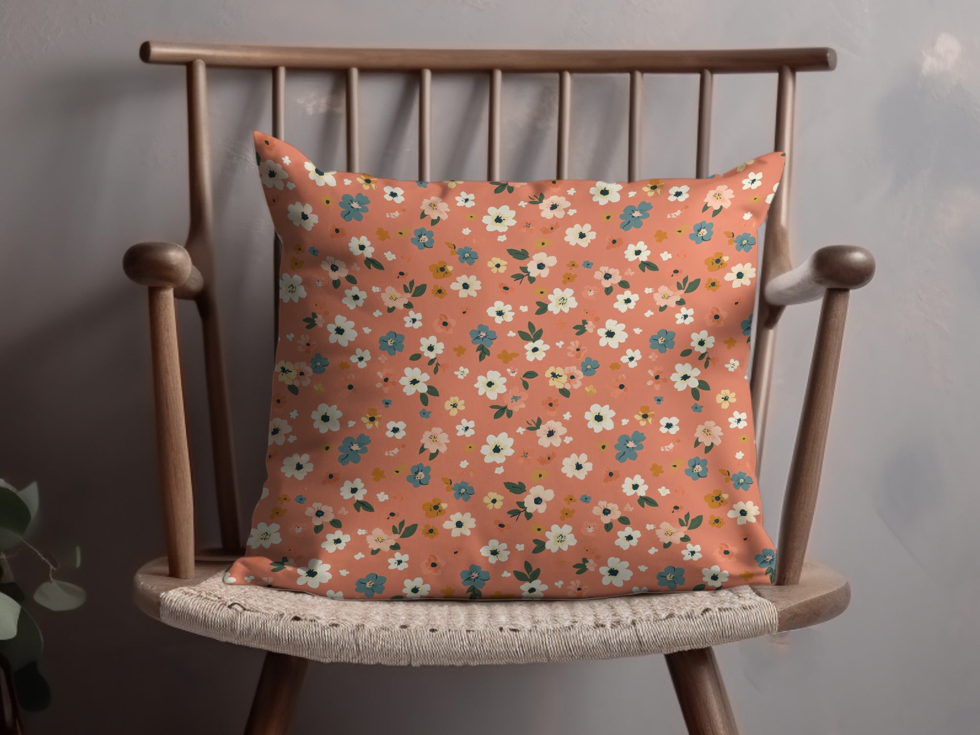 Tiny Ditsy Flower Backgrounds Seamless Pattern Digital