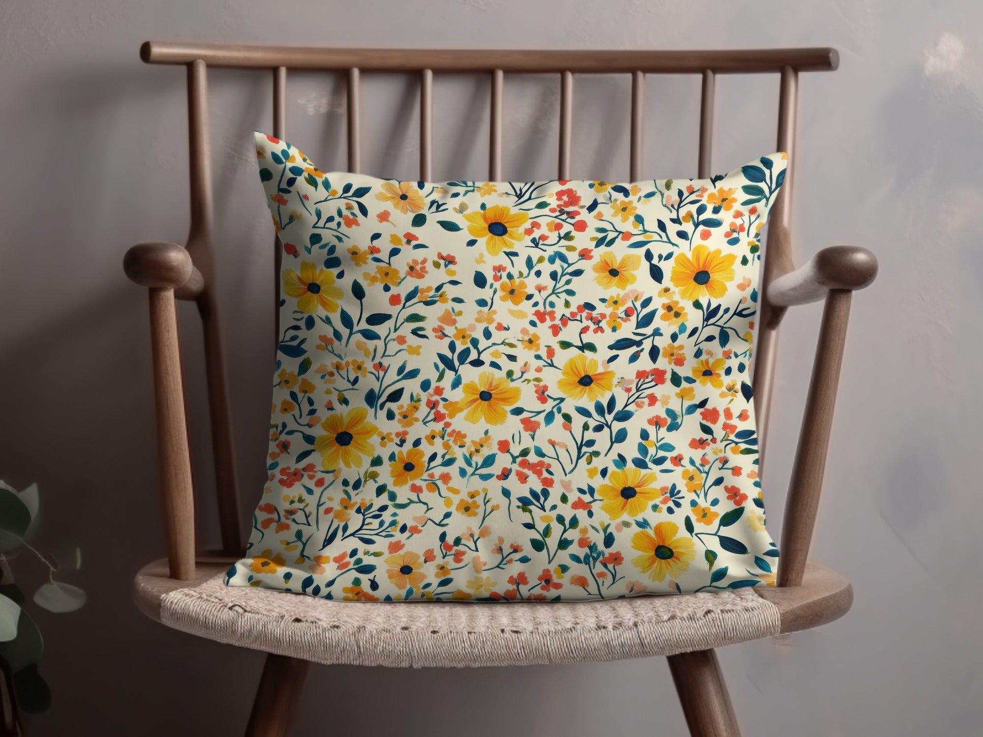Vibrant Ditsy Floral Arrangement Digital Design Product