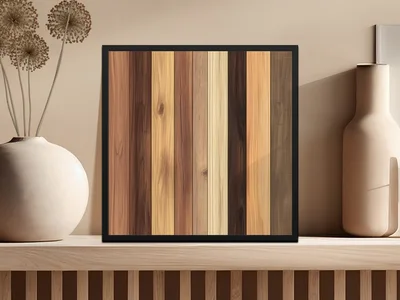 Wood Planks Seamless Pattern Collection with Different Tones