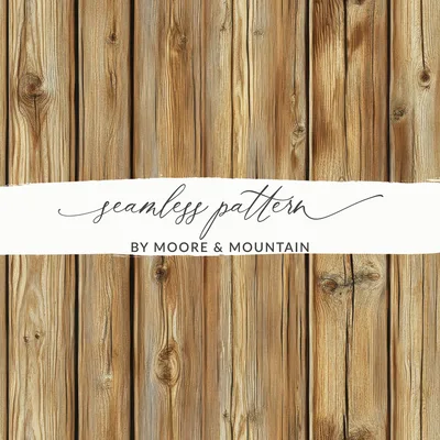 Wooden Panels Seamless Rustic Aesthetic for Projects