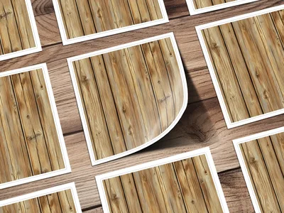 Wooden Panels Seamless Rustic Aesthetic for Projects